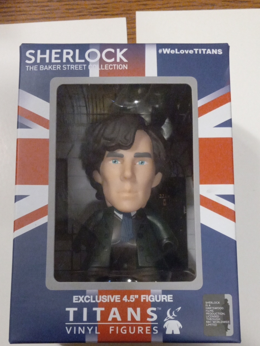 Titans Sherlock 4.5" Vinyl Figure - Blue/Green